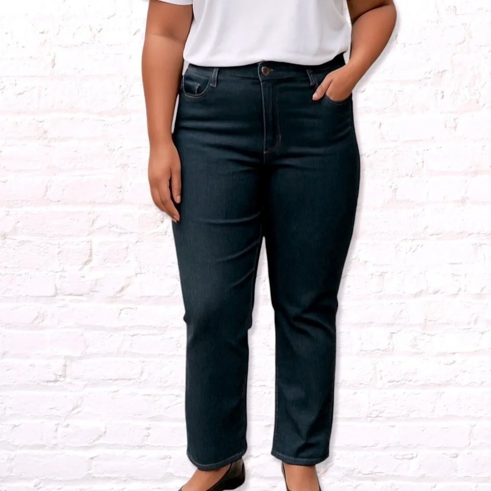 Old Navy Ultra High Rise Kicker Bootcut Faded Black Size 16